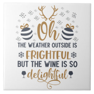 Carreau Météo À L'Extérieur Est Mot D'Art Effrayant