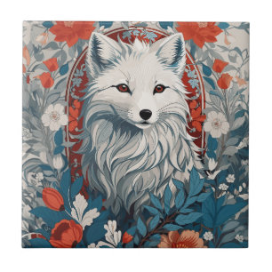 Carreau Métissage de la faune du renard arctique