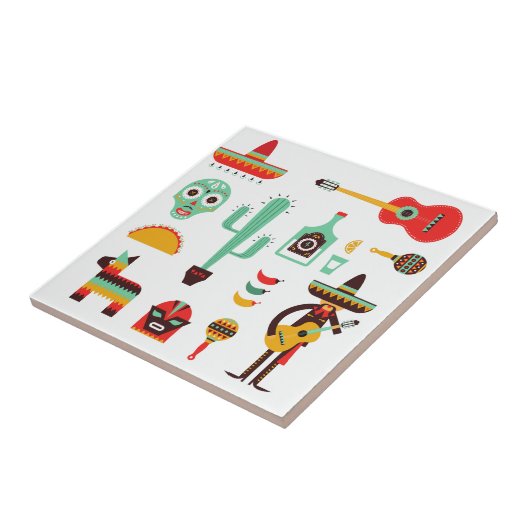 Carreau mexican mariachi (Côté)