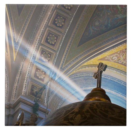 Carreau Mexique, Morelia. Les rayons du soleil pénètrent à (Devant)