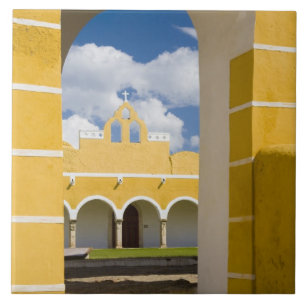Carreau Mexique, Yucatan, Izamal. Le couvent franciscain 2
