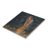 Carreau Mi-été Eve Edward Robert Hughes fées imaginaire (Côté)