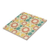 Carreau Mi-siècle moderne géométrique coloré (Côté)