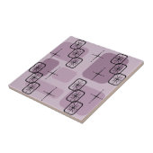 Carreau Mi-siècle moderne Spoutnik Mauve (Côté)