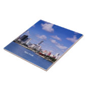 Carreau Miami, Floride Skyline (Côté)