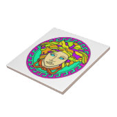 Carreau Miami Medusa Southbeach on Medusa White (Côté)