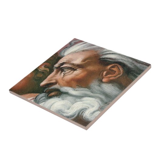 Carreau Michelangelo Création Adam Dieu Art (Côté)