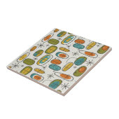 Carreau Mid-Century Modern Boomerang Pattern #9 ID1224 (Côté)