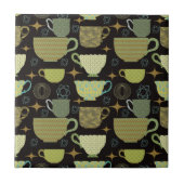 Carreau Mid Century moderne Black Teup (Devant)