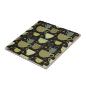 Carreau Mid Century moderne Black Teup (Côté)