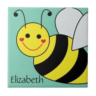 Carreau Mignon gaffez l'abeille personnalisée