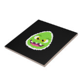 Carreau Mignon monstre d'œuf pixélisé (Côté)