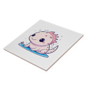 Carreau mignon philosophe axolotl (Côté)