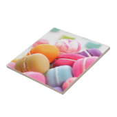 Carreau Mignonne dessert coloré Français Macaron (Côté)