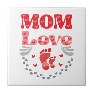 Carreau Mignonne Maman Amour