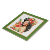 Carreau Mignonne plage Hawaiian lady (Côté)