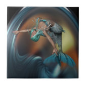 Carreau Mignonne Sirène Baignade Joyeuse (Devant)