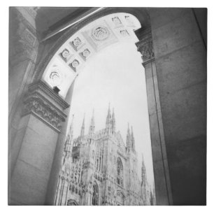 Carreau Milan Italie, Galleria Vue du Duomo