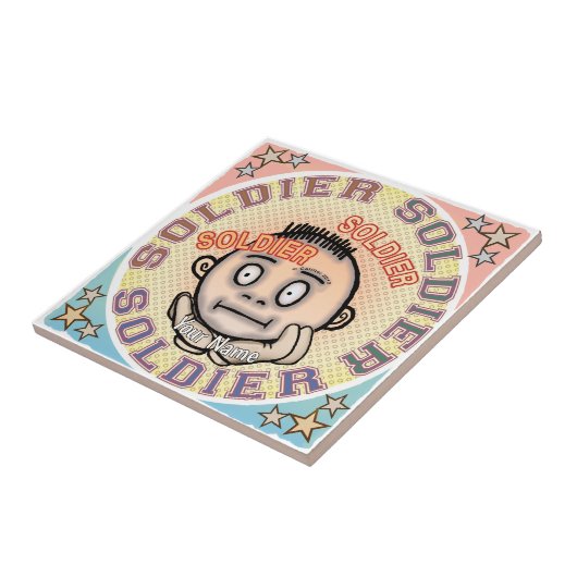 Carreau Military Soldier tile (Côté)