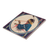 Carreau Miller Bros 101 Ranch, Poster du Wild West Circus (Côté)