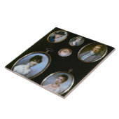 Carreau Miniatures de portrait, de LtoR et de TtoB : (Côté)