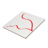 Carreau Minimalisme Abstrait de l'art (Côté)