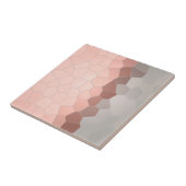 Carreau Minimalisme Art Abstrait Pastel Gris Cellules (Côté)