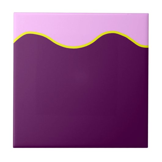 Carreau Minimalisme Art Abstrait Pastel Pink (Devant)