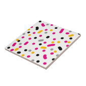 Carreau Minimalisme Art Abstrait Petits points (Côté)