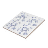 Carreau Minimalisme des aliments marins (Côté)