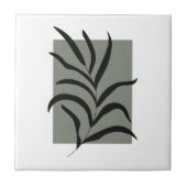 Carreau Minimalist Leaves  (Devant)