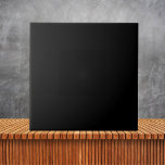 Carreau "minimaliste couleur noire solide<br><div class="desc">"minimaliste couleur noire solide</div>