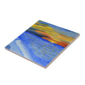 Carreau Miracle du coucher du soleil (Côté)