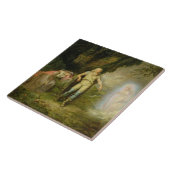 Carreau Miranda, Prospero et Ariel, "de la tempête" par (Côté)