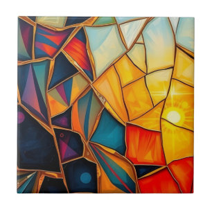 Carreau Miroir géométrique A
