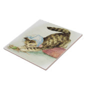 Carreau "Miss Moppet chasse une souris" de Beatrix Potter (Côté)