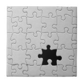Carreau Missing Jigsaw Puzzle Piece White (Devant)