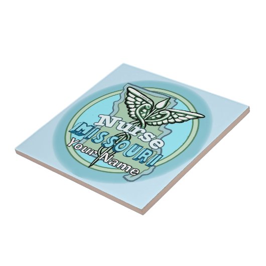 Carreau Missouri Nurse Caduceus Tile (Côté)