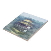 Carreau Mist sur le Pavillon d'or - Kyoto (Côté)