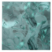 Carreau Misty Marble Abstract Pattern Dark Teal ID705a (Devant)
