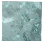 Carreau Misty Marble Abstract Pattern Med Teal ID705b (Devant)