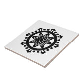 Carreau Miyake dharma chakra (Côté)