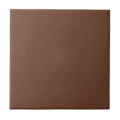 Carreau Mocha Brown couleur solide | Classic Elegant (Devant)