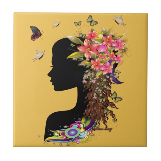 Carreau Mode Imaginaire pour dames (Devant)