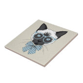 Carreau Mode Smart de chat siamois (Côté)