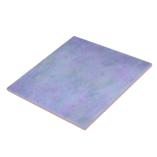 Carreau Modèle Arrière - plan de papier d'aquarelle bleu v (Côté)