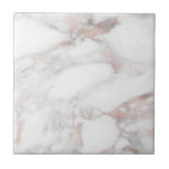 Carreau Modèle client Rose élégant tendance Gold Marble<br><div class="desc">Rose Marbre blanc Or Elégant Client tendance Carrelage Carré Modèle en céramique.</div>