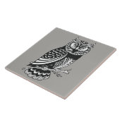 Carreau Modèle de Chouette illustré (Côté)