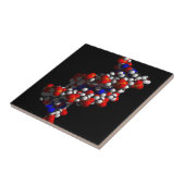 Carreau Modèle de double hélice d'ADN (Côté)