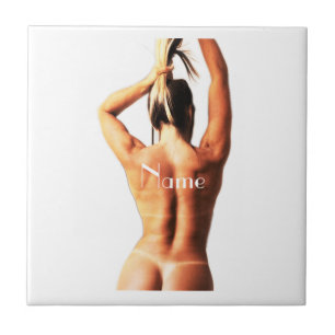 Carreau Modèle de fitness Tanlines Thunder_Cove